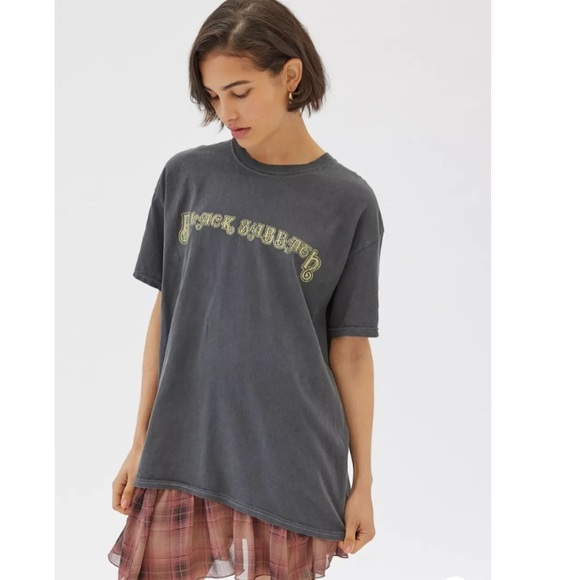 Urban Outfitters Tops - Urban Outfitters | Black Sabbath Washed Tee